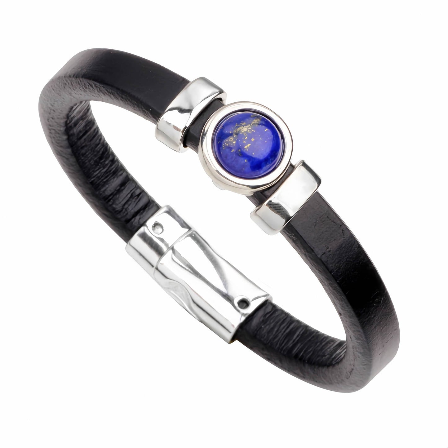 Vintage Turquoise Leather Bracelet for Men