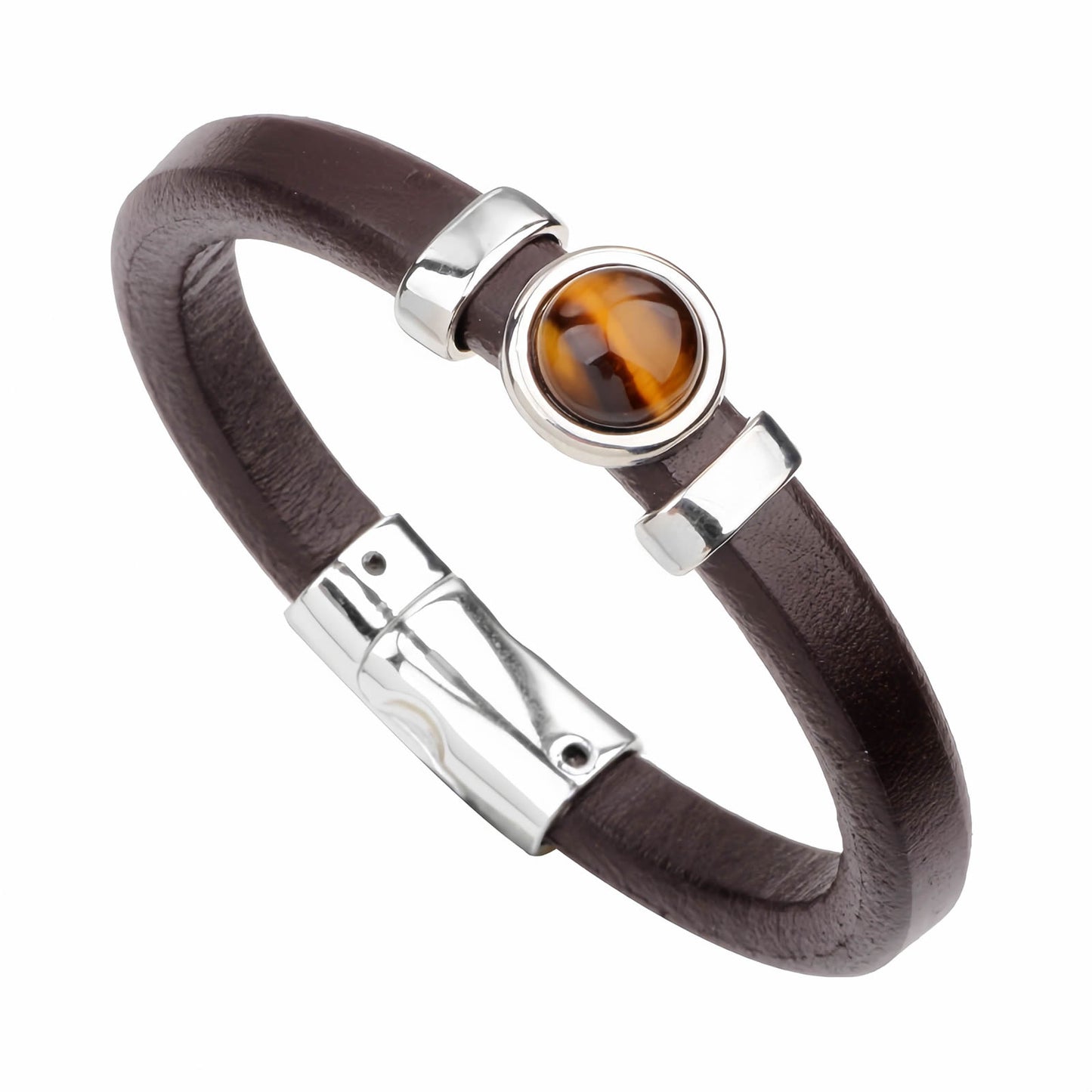 Vintage Turquoise Leather Bracelet for Men