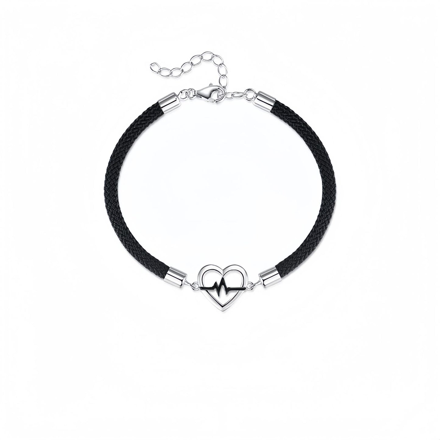 Heartbeat Signal Couple Bracelet