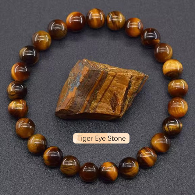 Tiger Eye Beaded Bracelet