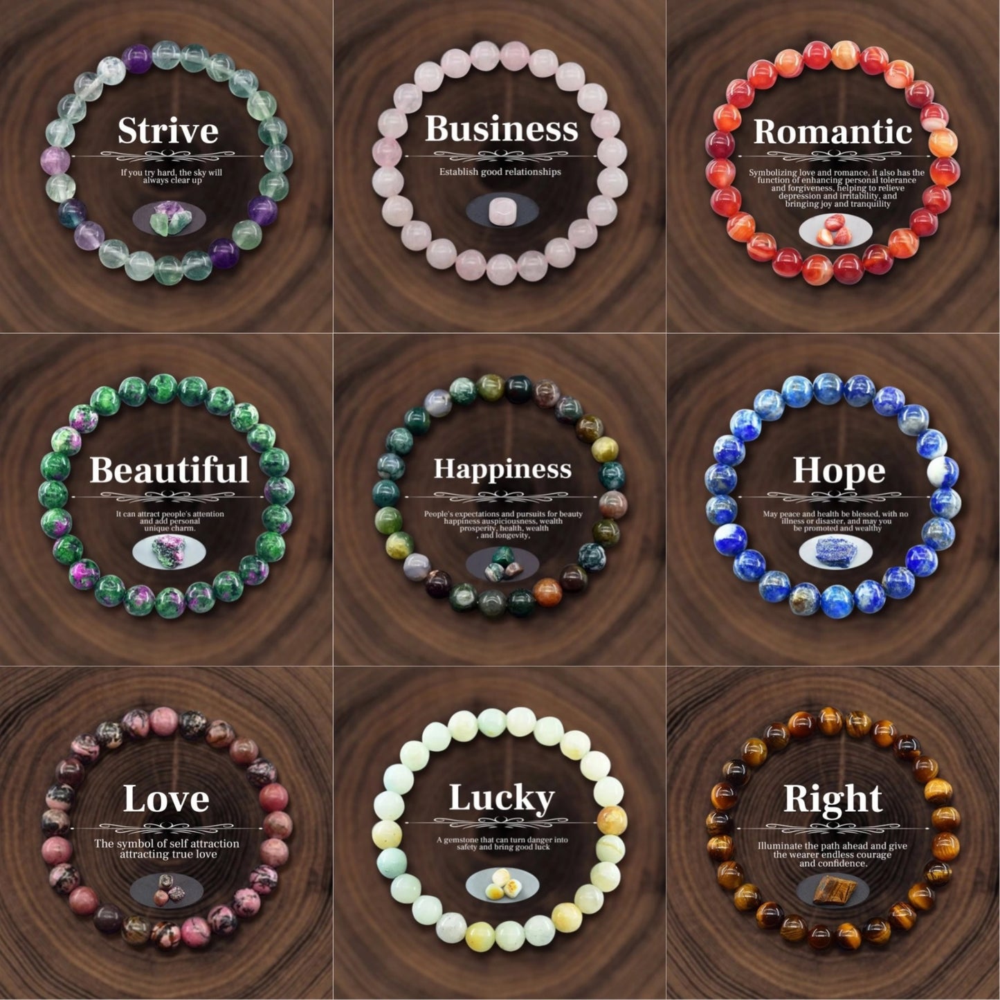 Tiger Eye Beaded Bracelet