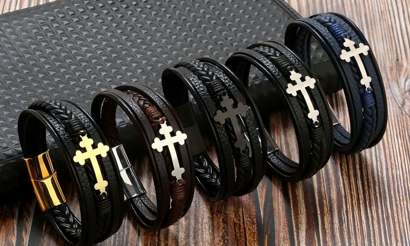 Why Men Are Turning to Cross Leather Bracelets: More Than Style, It's Identity