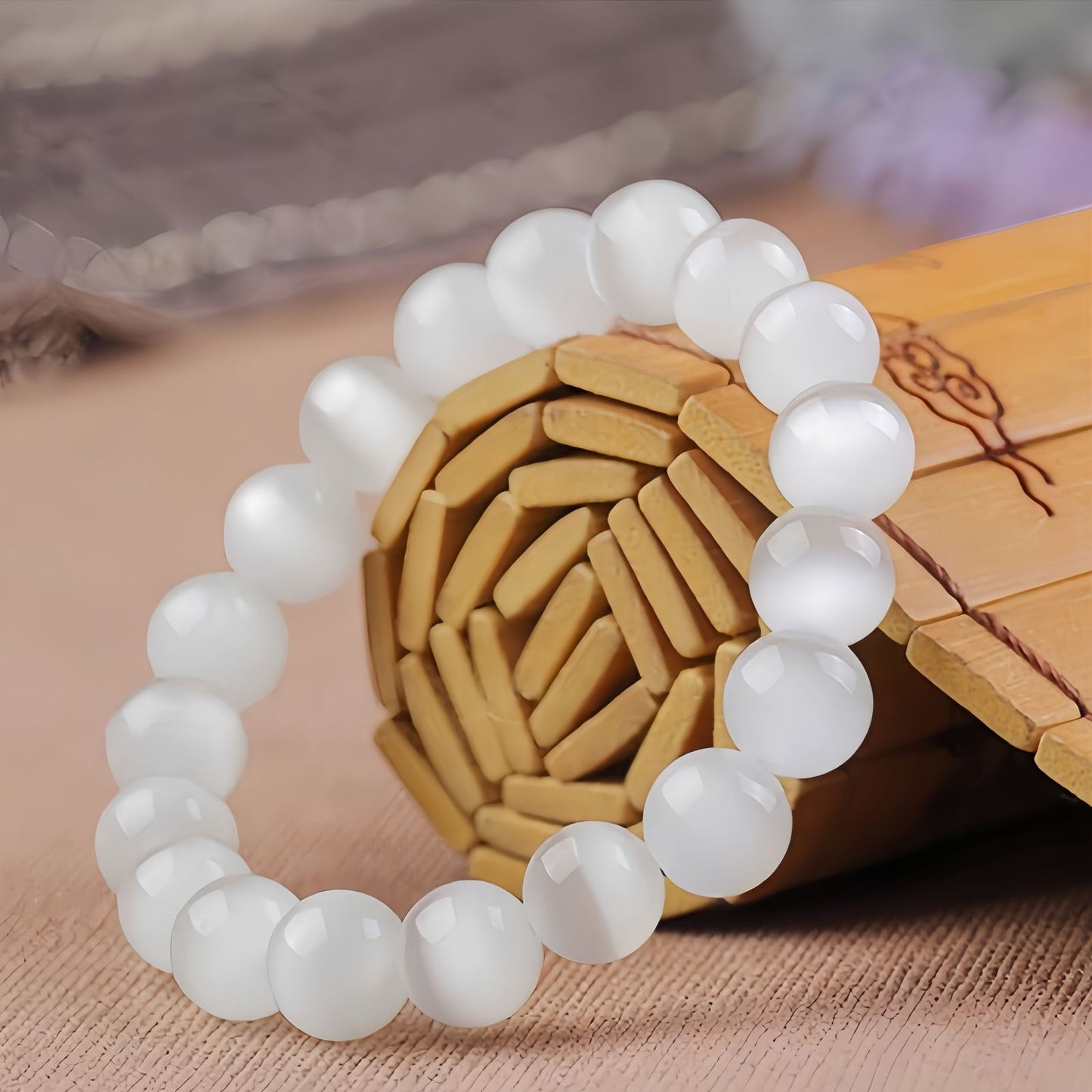 Cleansing Cat Eye Crystal Bracelet