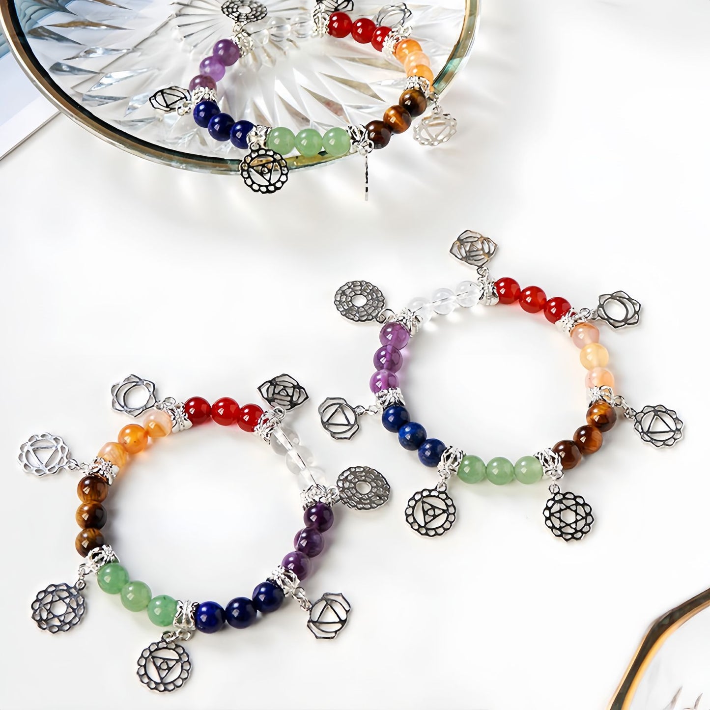 7 Chakra Gemstone Bracelet