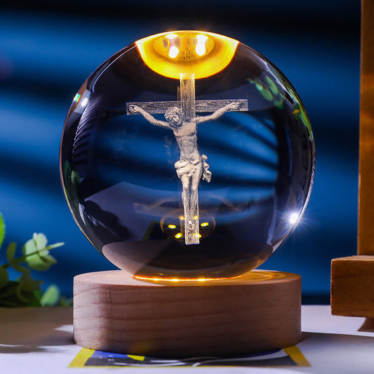 3D Cross Crystal Ball