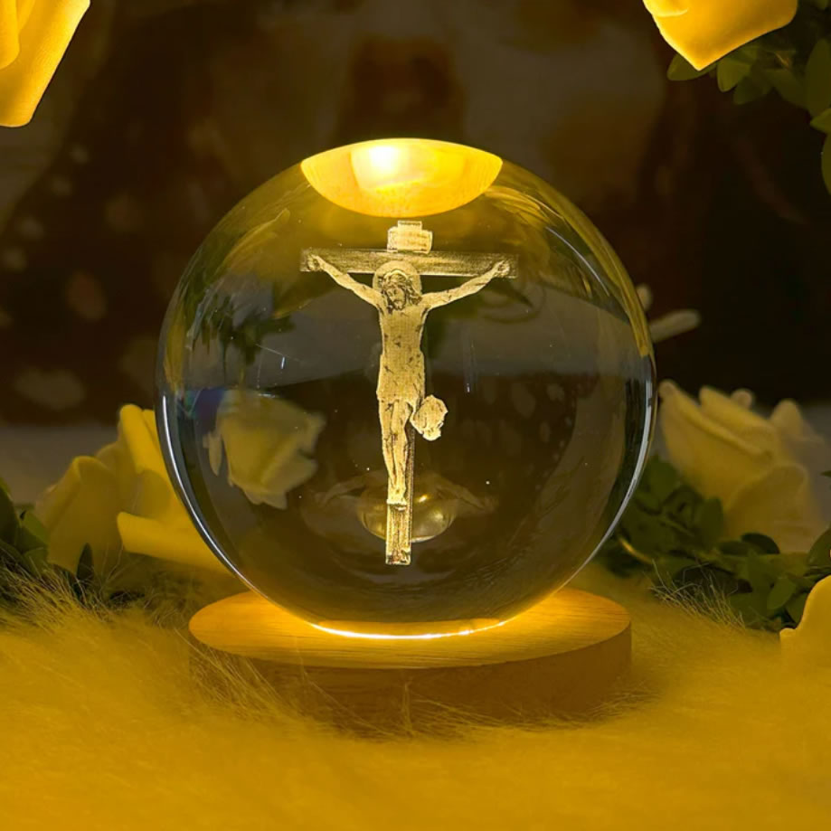 3D Cross Crystal Ball