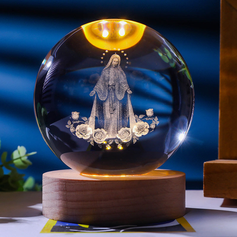 3D Cross Crystal Ball