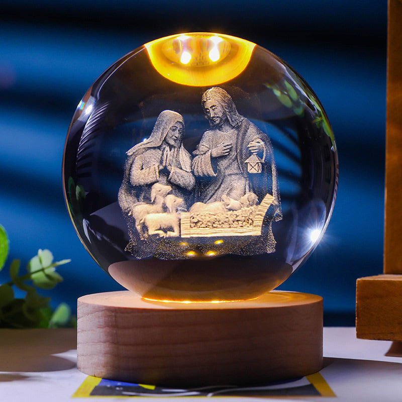 3D Cross Crystal Ball