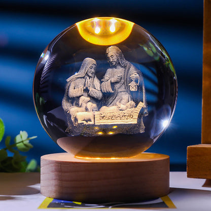 3D Cross Crystal Ball