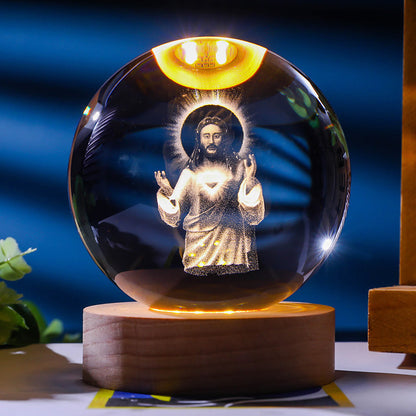 3D Cross Crystal Ball