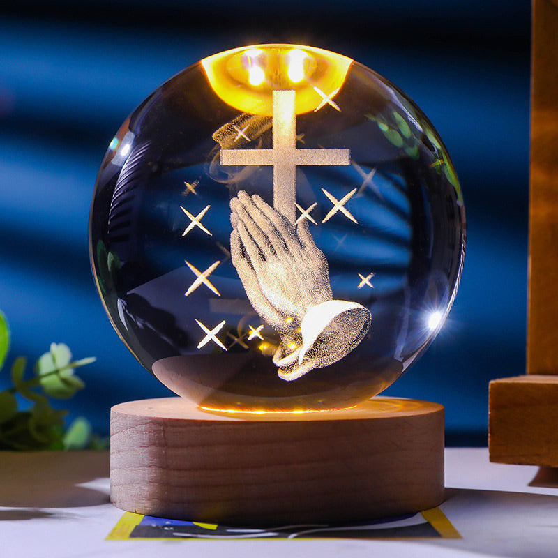 3D Cross Crystal Ball