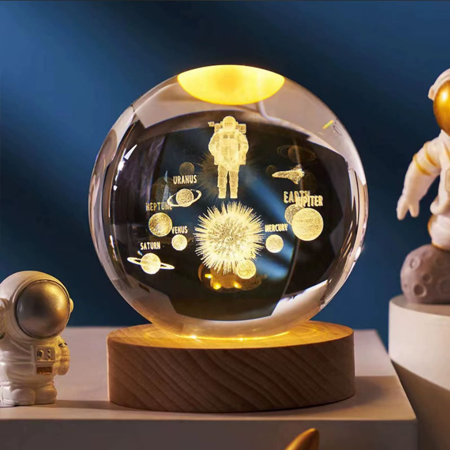 3D Crystal Ball Lamp