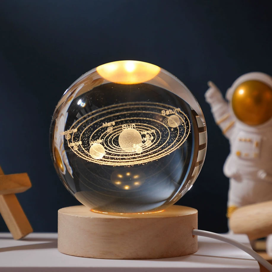 3D Crystal Ball Lamp