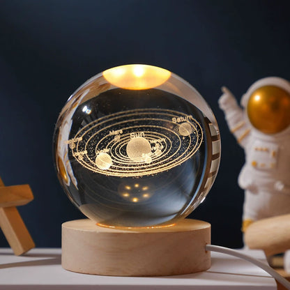 3D Crystal Ball Lamp