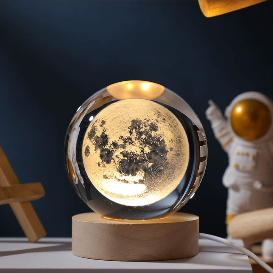 3D Crystal Ball Lamp