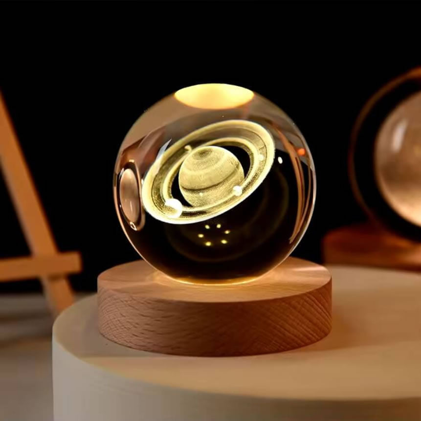 3D Crystal Ball Lamp