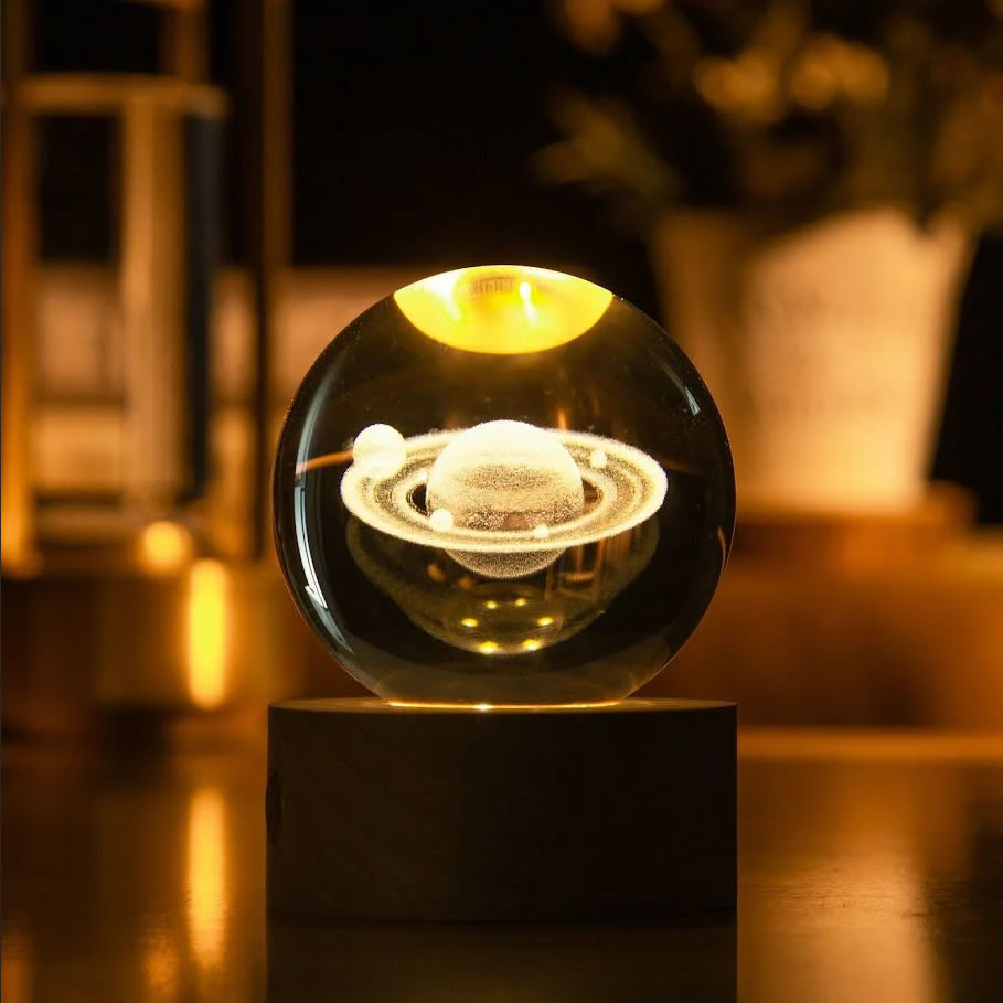 3D Crystal Ball Lamp