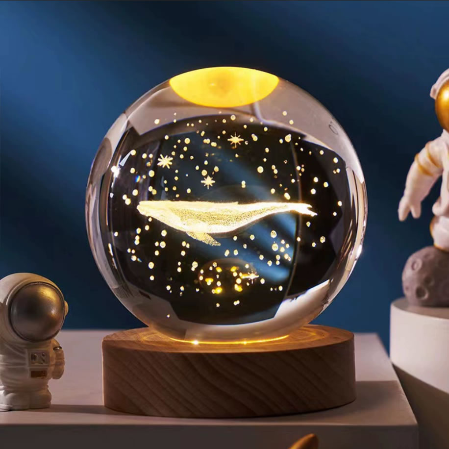 3D Crystal Ball Lamp