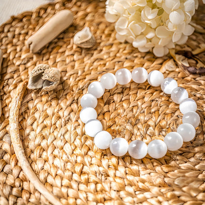 Cleansing Cat Eye Crystal Bracelet