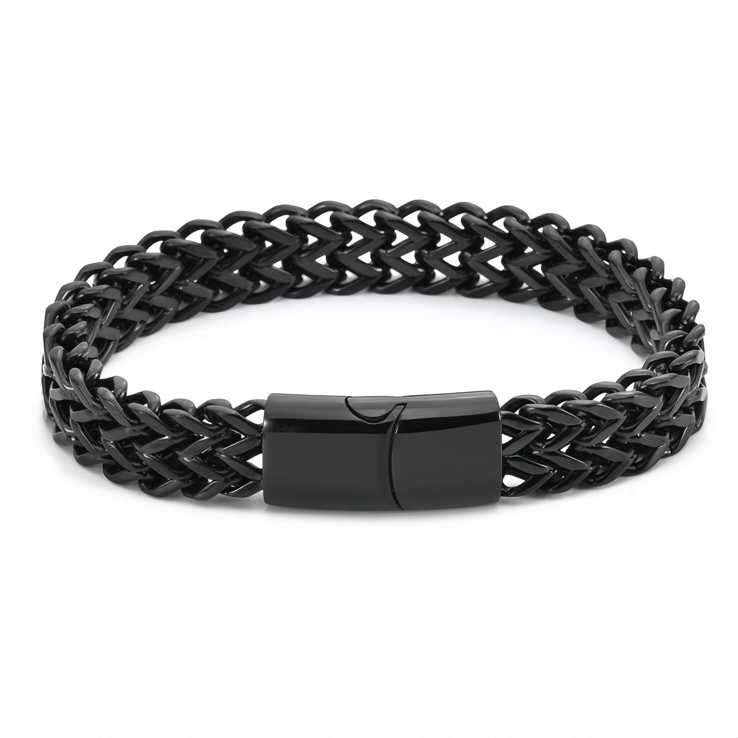 Mirror-Polished Titanium Steel Men's Bracelet