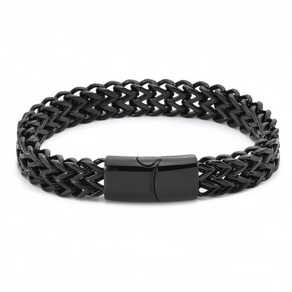 Mirror-Polished Titanium Steel Men's Bracelet