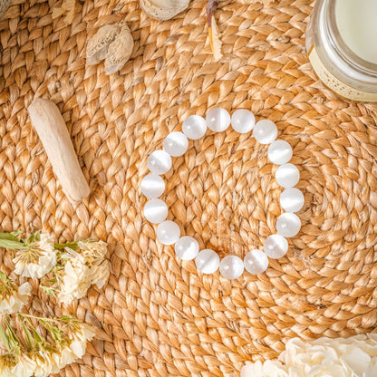 Cleansing Cat Eye Crystal Bracelet