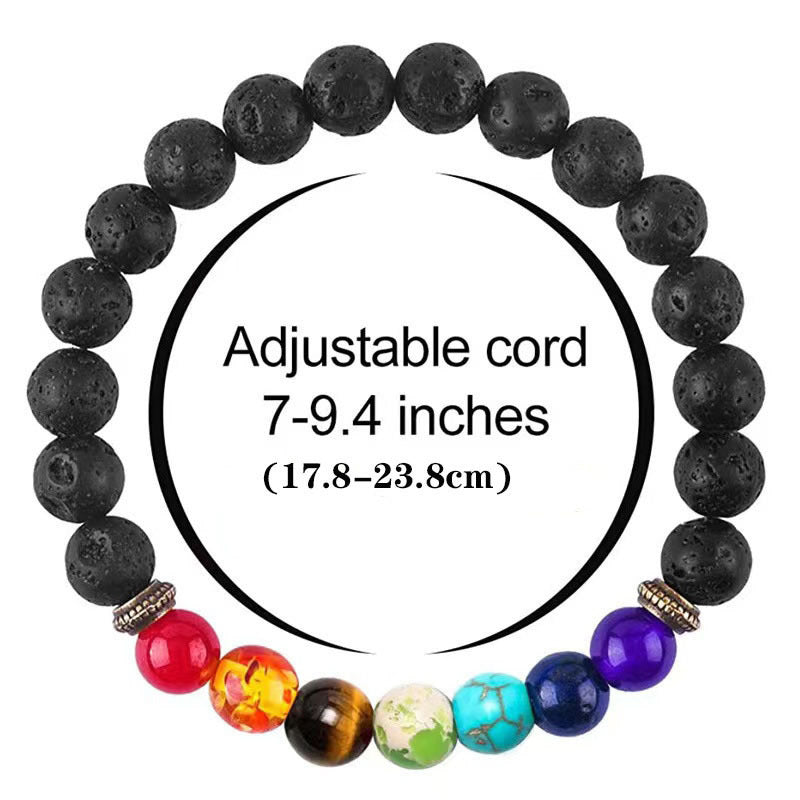 7 Chakra Stone Bracelet