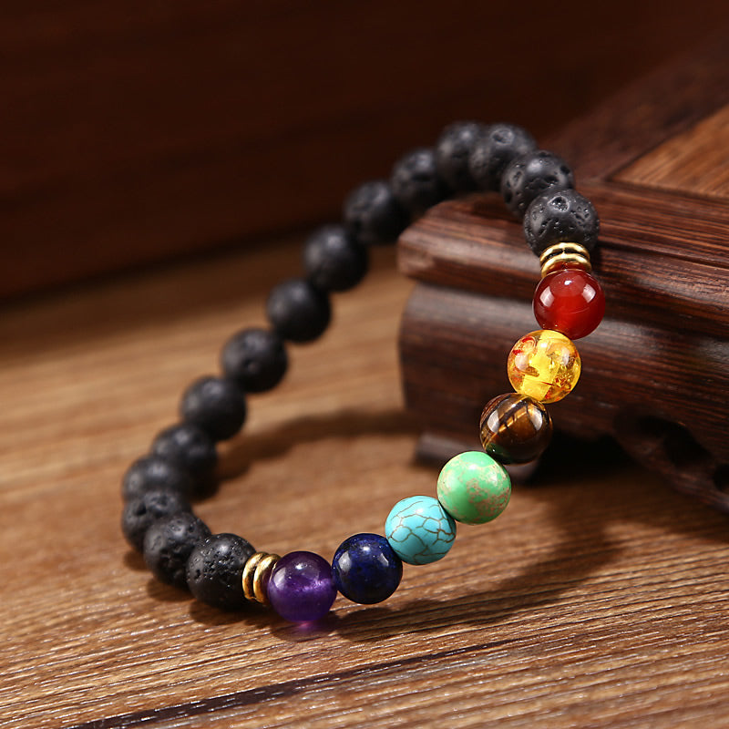 7 Chakra Stone Bracelet