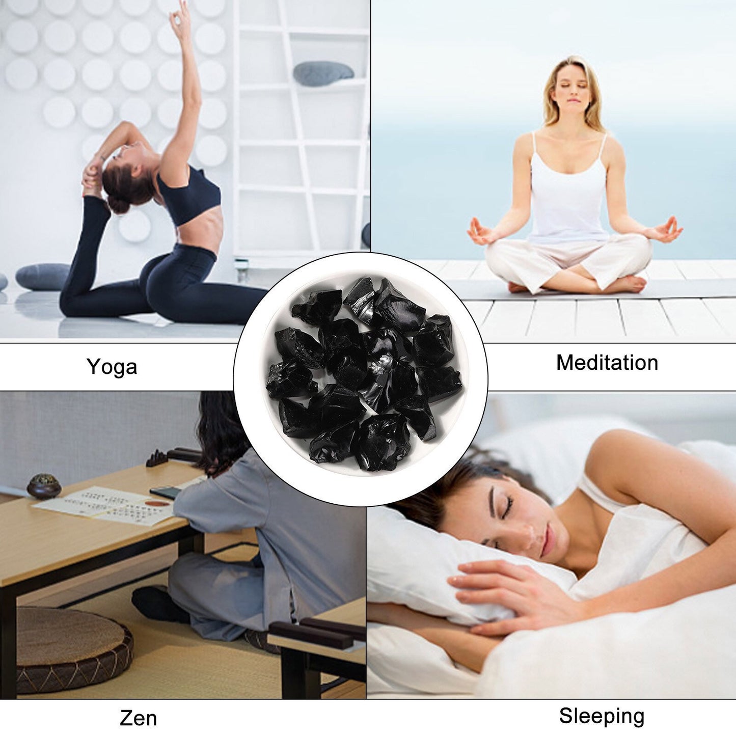 Black Obsidian Stone