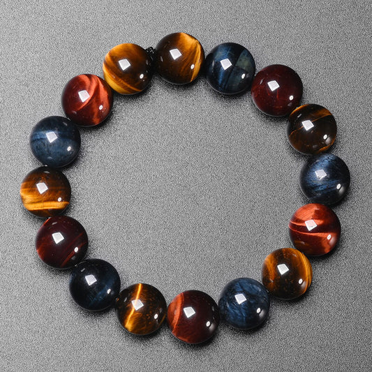 Multi-Color Tiger Eye Bracelet