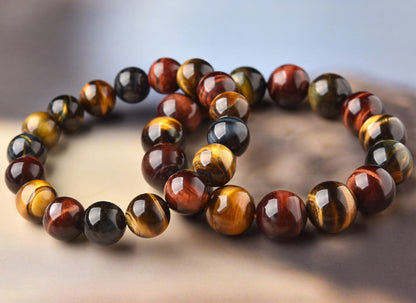 Multi-Color Tiger Eye Bracelet