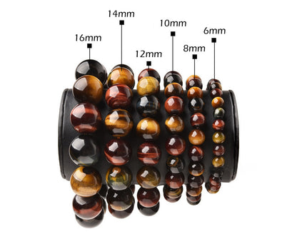 Multi-Color Tiger Eye Bracelet
