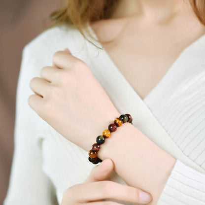 Multi-Color Tiger Eye Bracelet