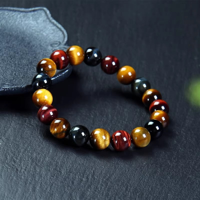 Multi-Color Tiger Eye Bracelet
