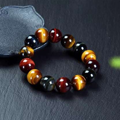 Multi-Color Tiger Eye Bracelet
