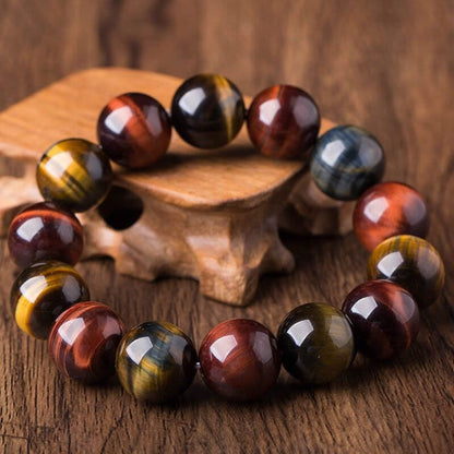 Multi-Color Tiger Eye Bracelet