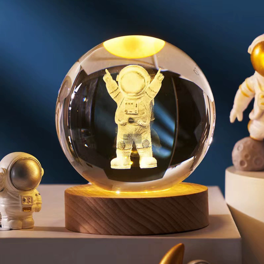 3D Crystal Ball Lamp