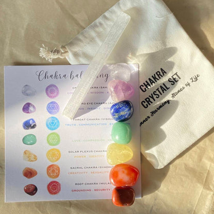 Seven Chakra Stone Set